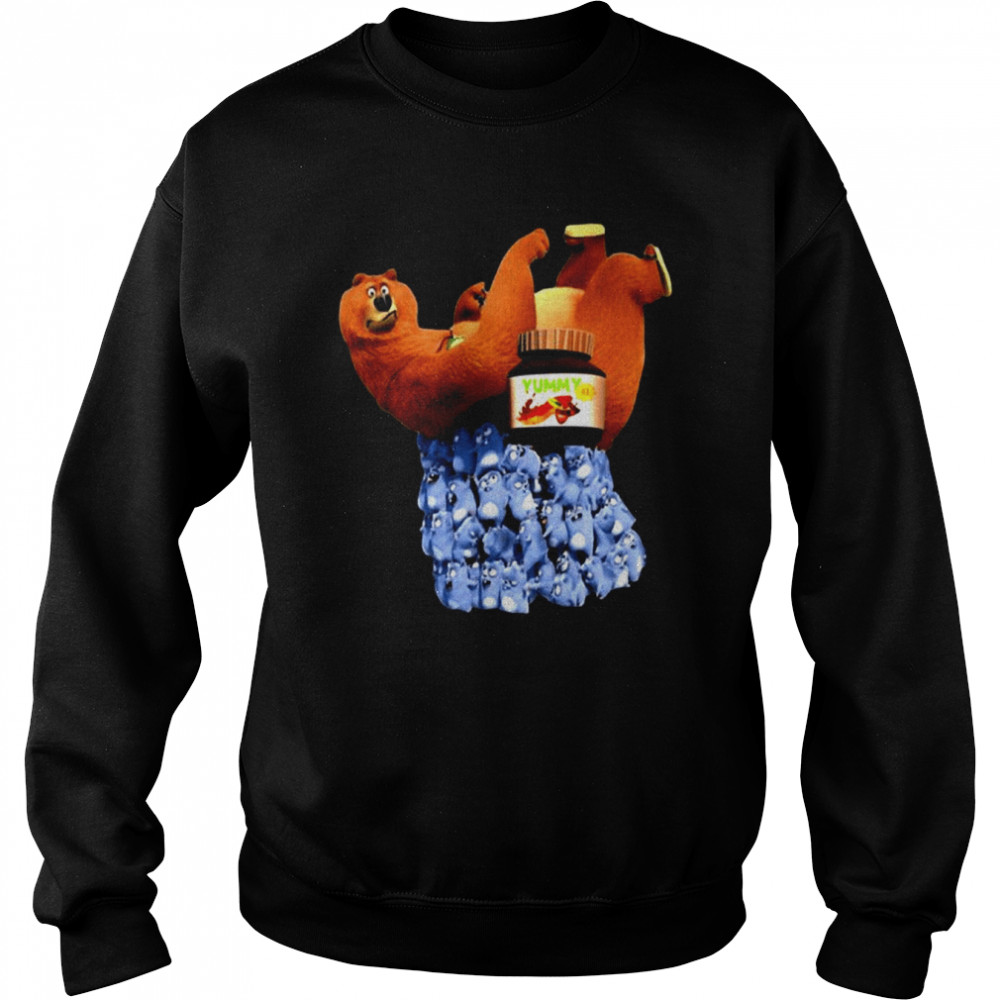 Yummy Honey Grizzy And Lemmings Yummy Chocolate shirt Unisex Sweatshirt