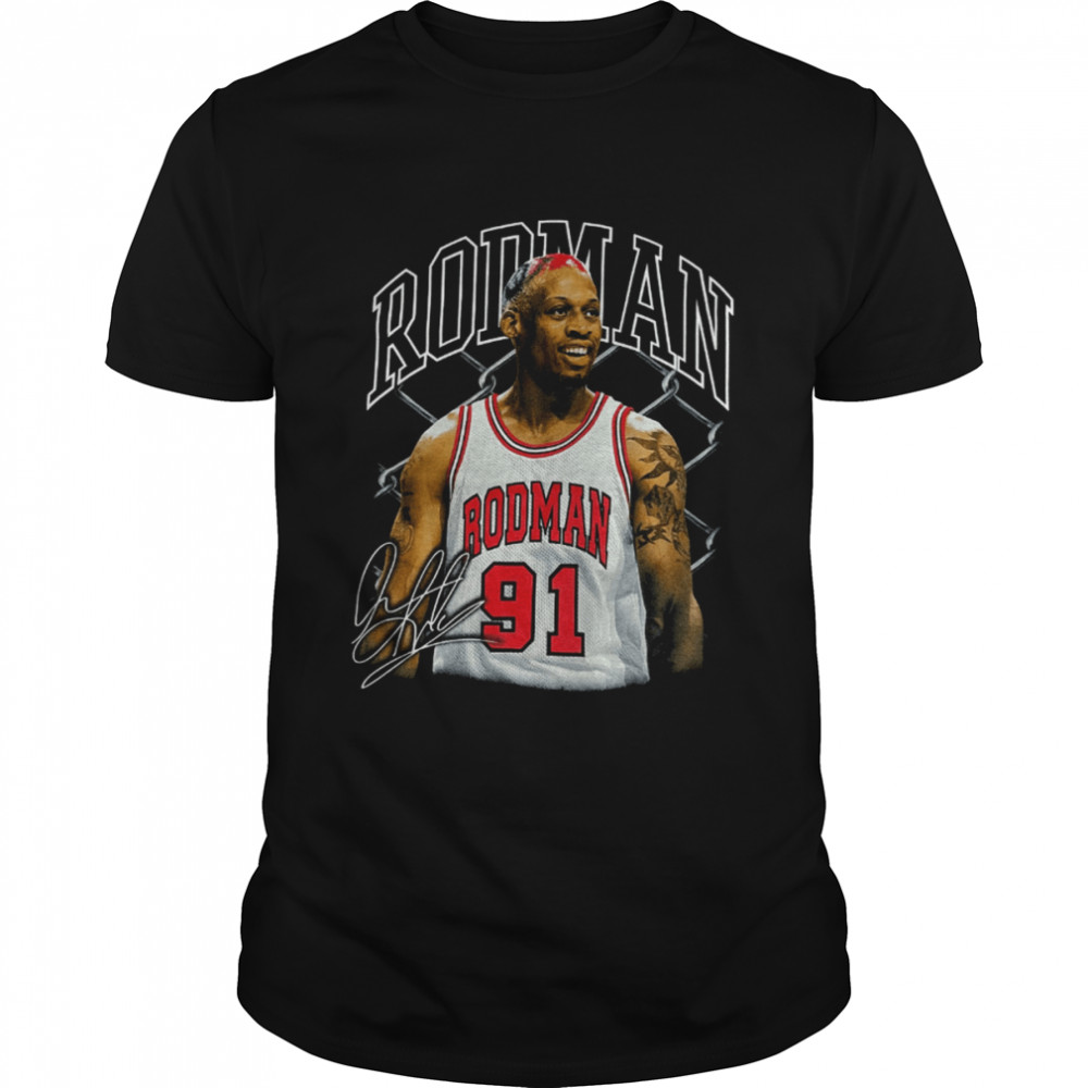 Dennis Rodman Chicago Bulls shirt