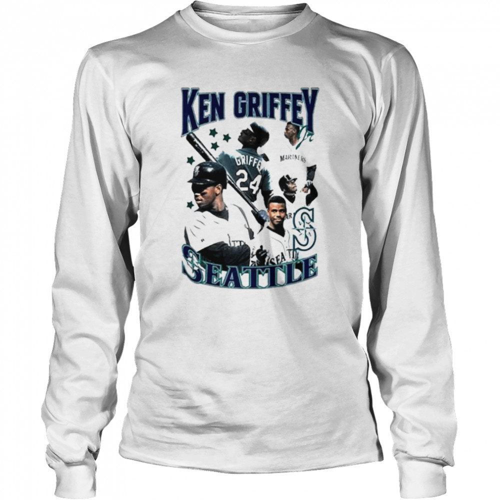 Vintage MLB Ken Griffey Jr Shirt, Seattle Mariners Unisex T-Shirt