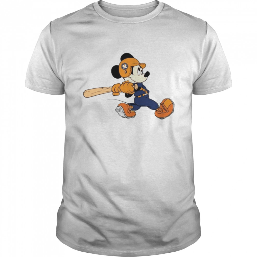 houston astros mickey mouse shirt