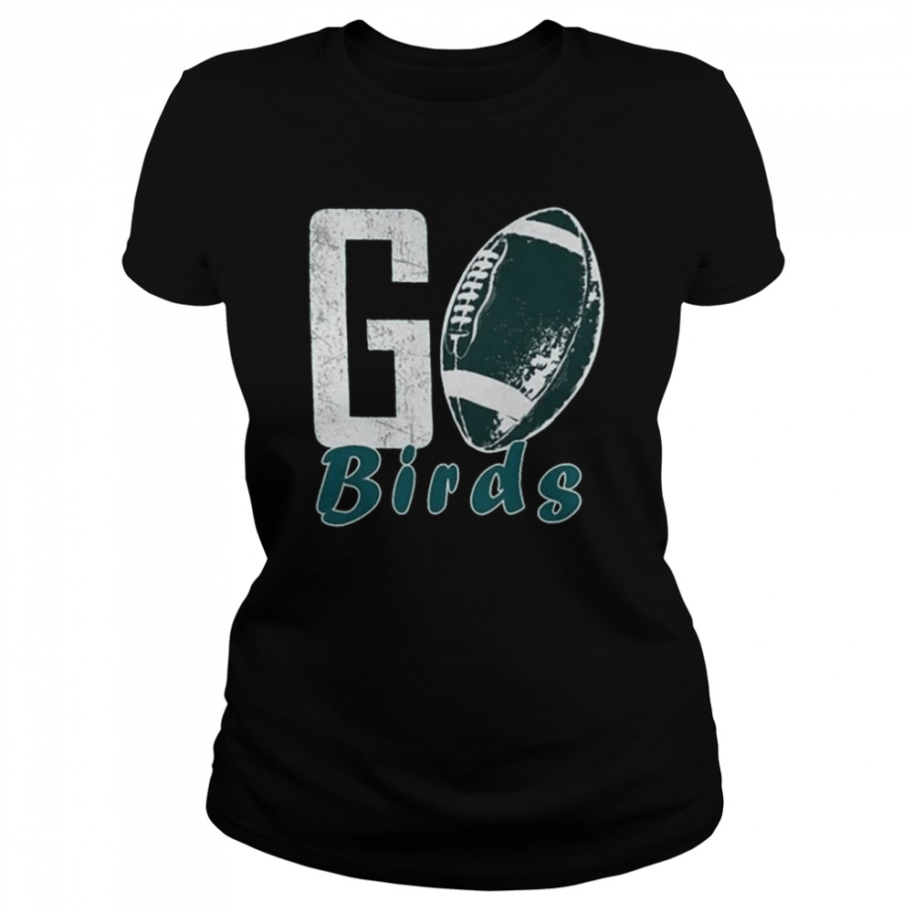 Vintage Philadelphia Eagles Shirt Go Bird NFL Football T-Shirt
