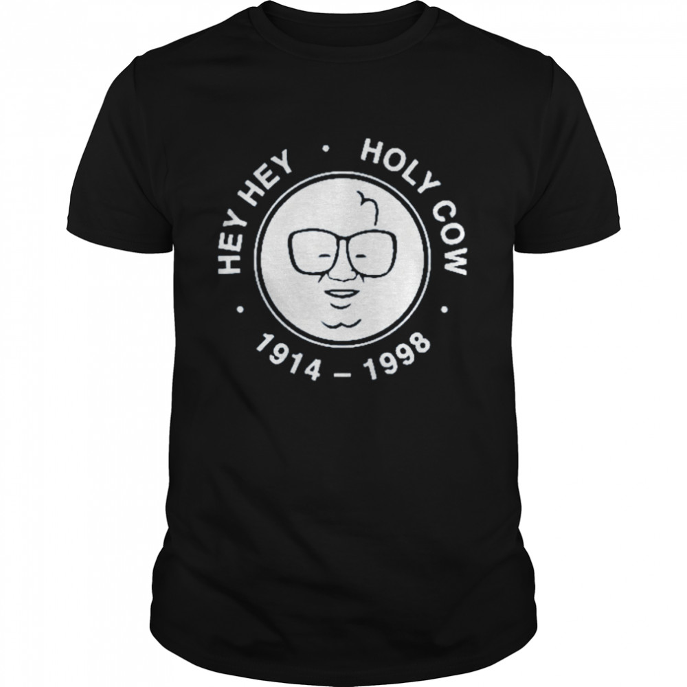 chicago Cubs Harry Caray hey hey holy cow shirt - Kingteeshop