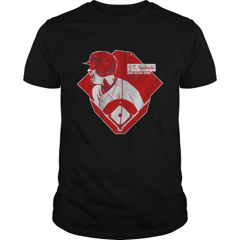 Philadelphia Phillies J.t. Realmuto Inside The Park Homer Shirt - Limotees