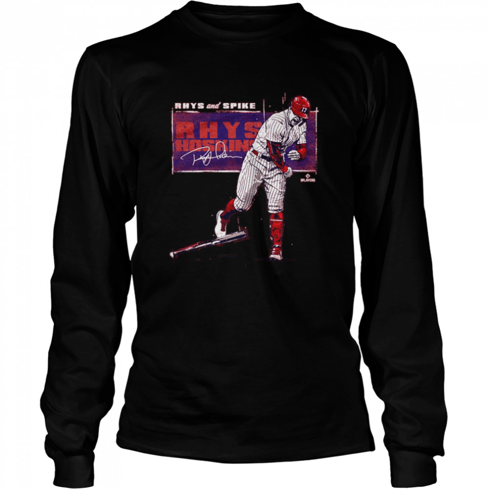 Official rhys Hoskins Philadelphia Rhys And Spike Signature Shirt