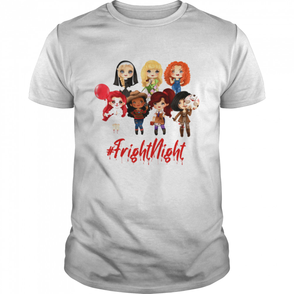 Fright Night Horror Movie Clipart shirt
