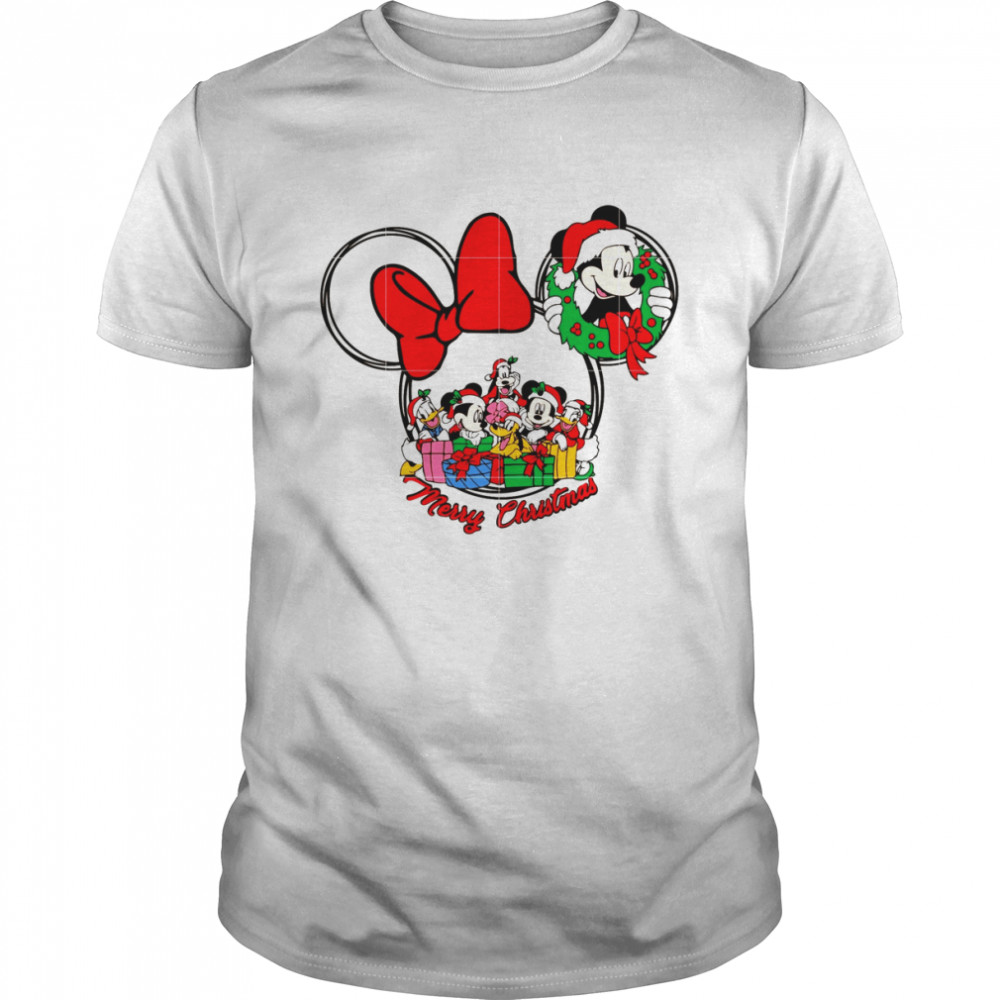 Retro Mickey And Friends Mickey Minnie Donald Daisy Chritmas Sweater Disney shirt