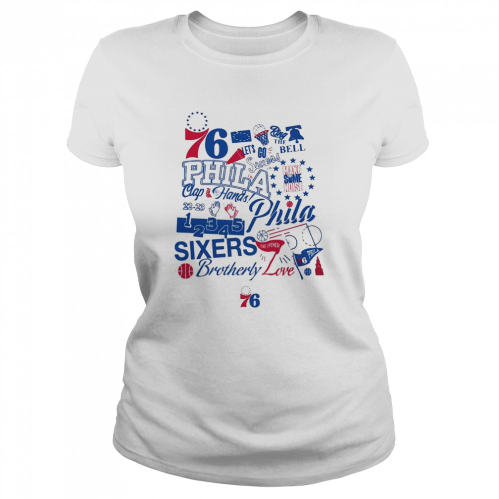Philadelphia 76ers sixers brotherly love T-Shirt, hoodie