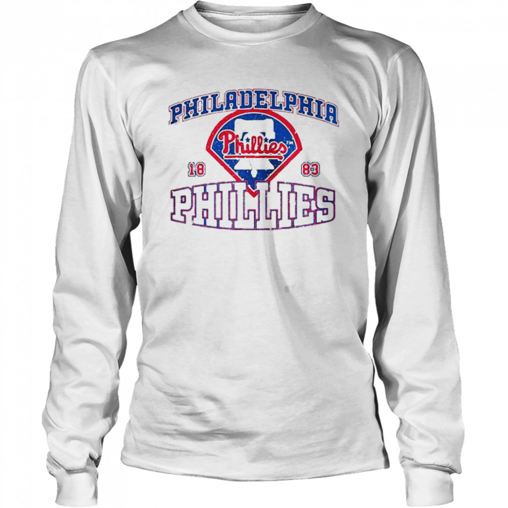 Philadelphia Phillies national league champions, est 1883, vintage logo t  shirt