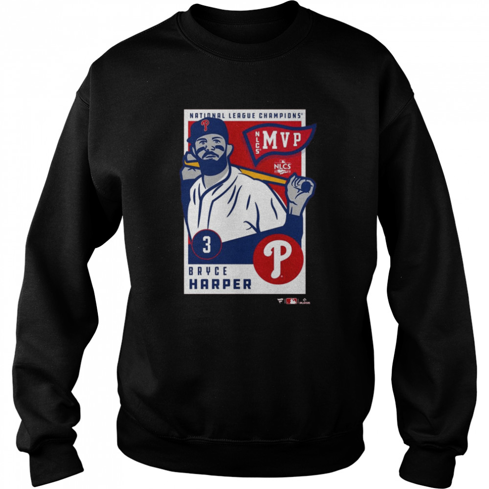 Official Bryce Harper Philadelphia Phillies 2022 National League Champions MVP  shirt - Limotees