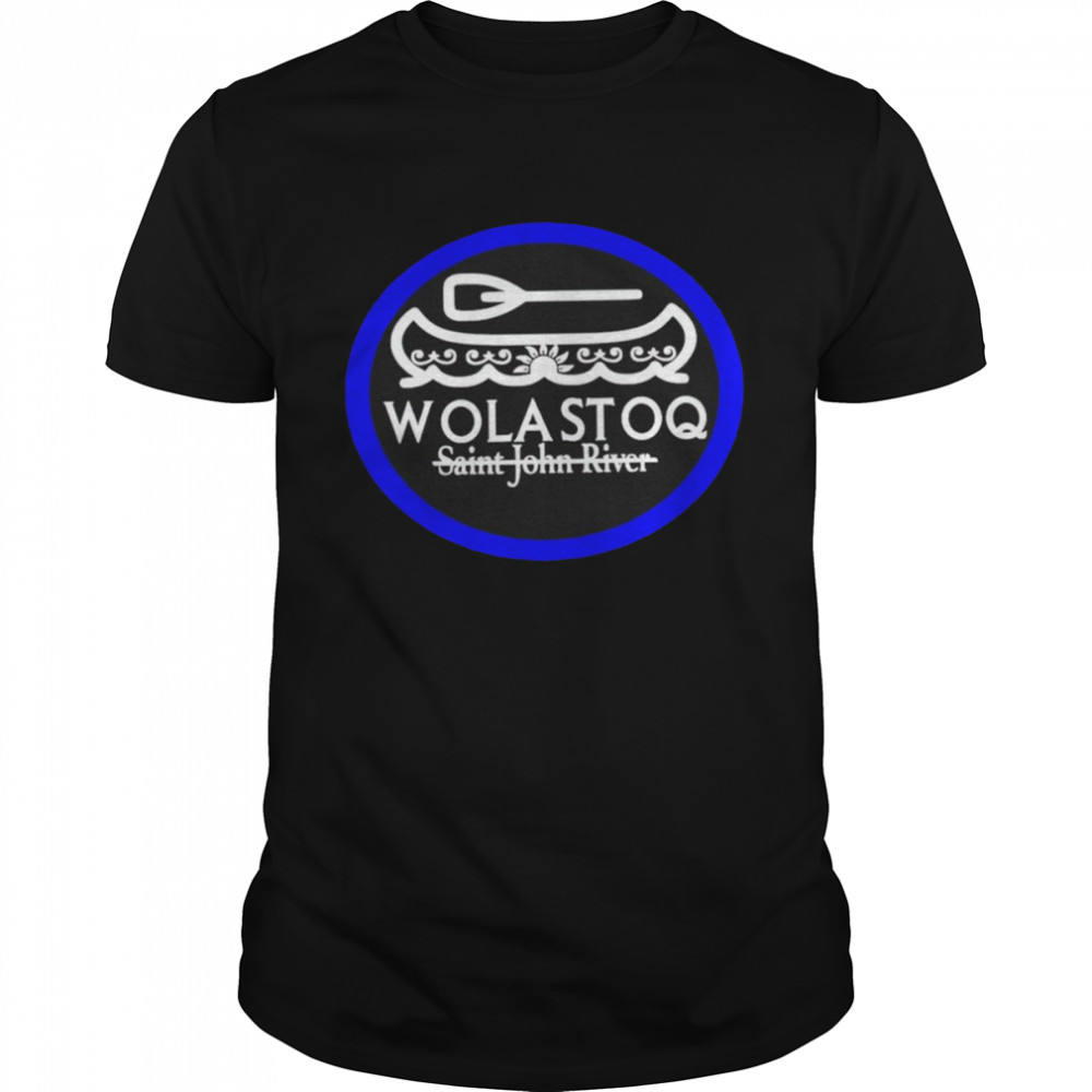 Wolastoq Saint John River shirt