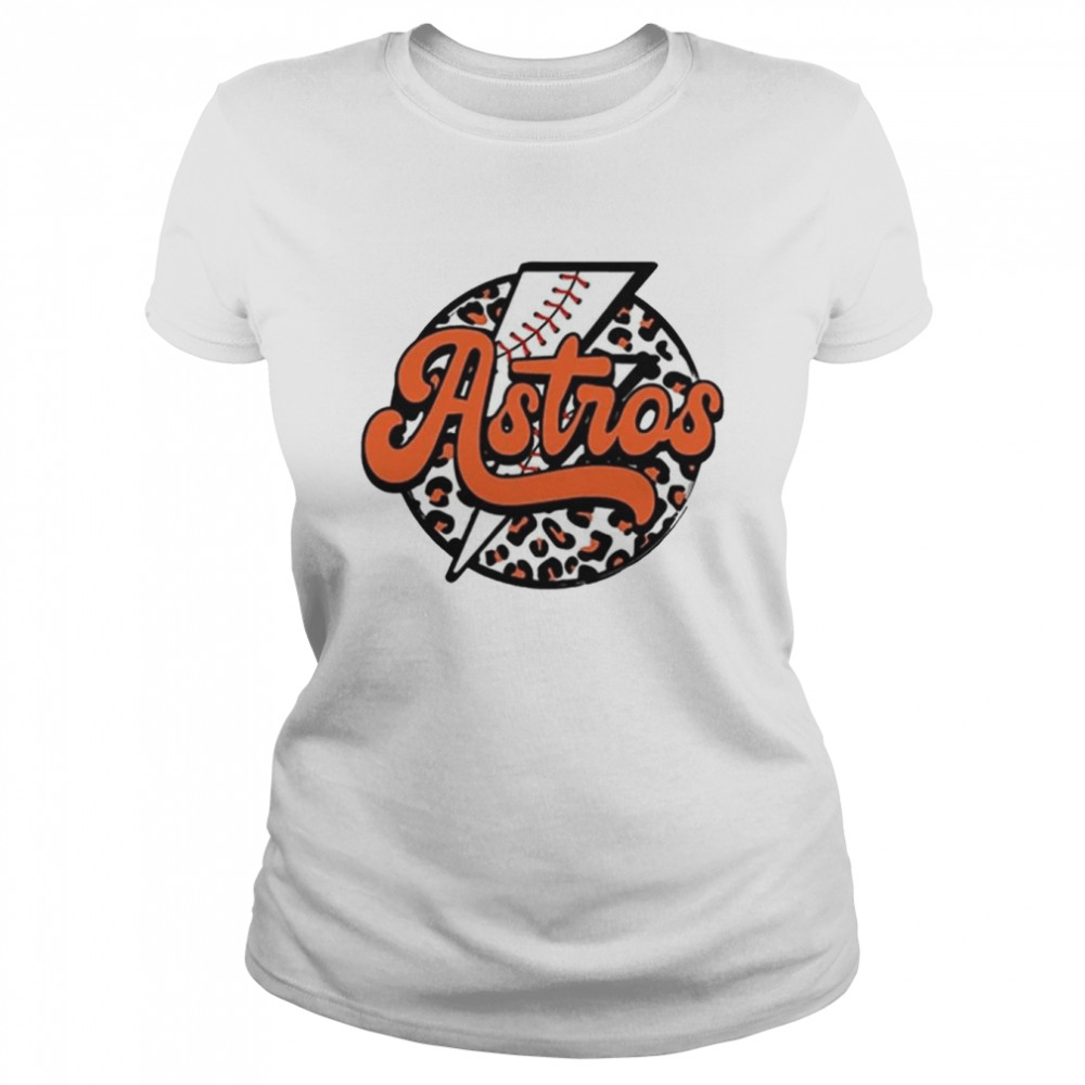 Houston Astros Leopard shirt - Kingteeshop