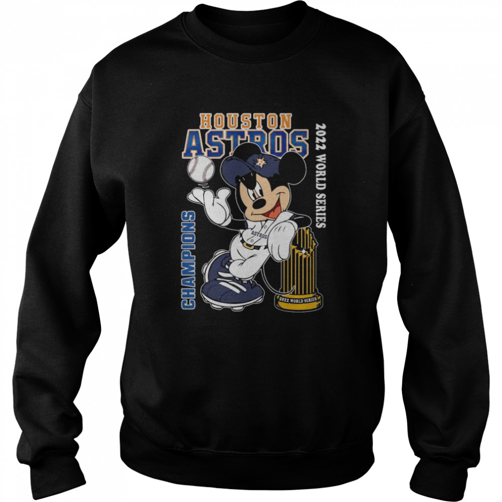 MLB Mickey Mouse Houston Astros 2022 World Series Champions t-shirt -  Kingteeshop