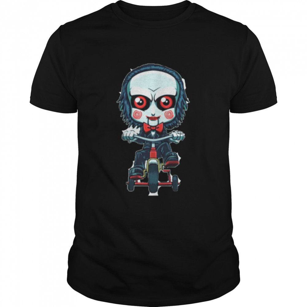 Toddleryouth Jigsaw Saw Horror Movie Character Halloween shirt Classic Men's T-shirt