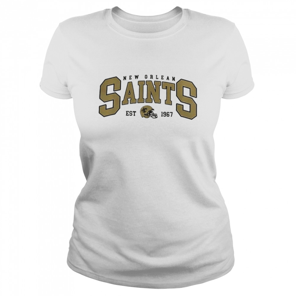 New Orleans Saints Football Black Girl T-Shirt - Kingteeshop