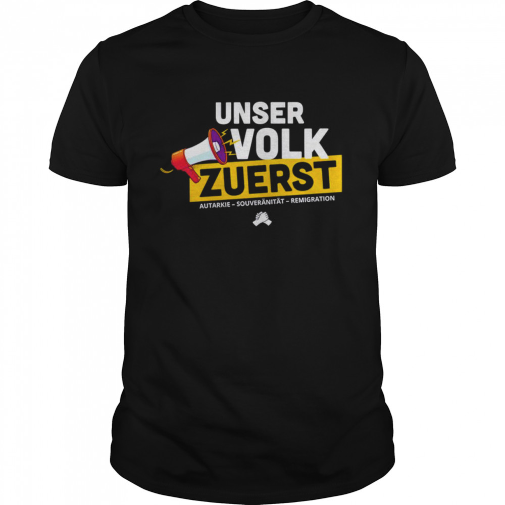 Unser Volk Zuerst autarkie shirt Classic Men's T-shirt