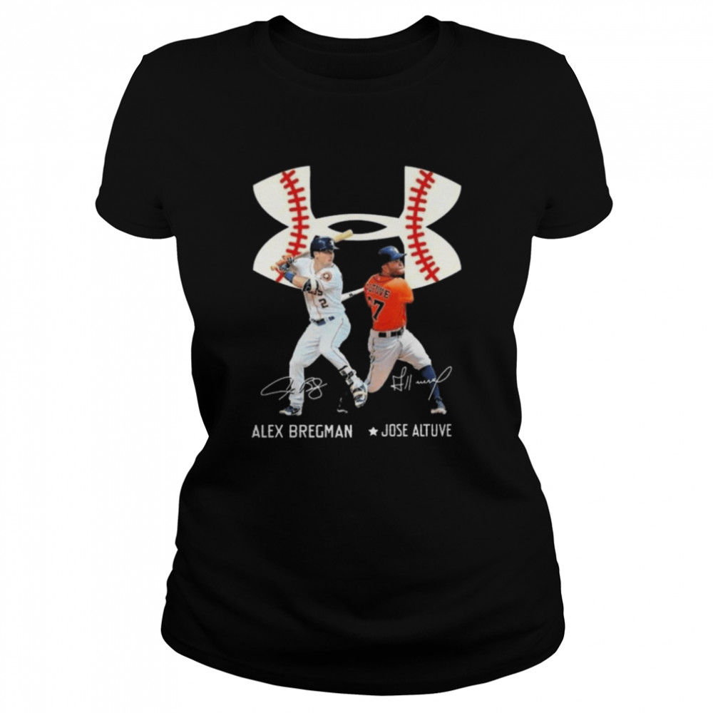 Under Armour Houston Astros Alex Bregman And Jose Altuve Signatures 2022  Shirt - Kingteeshop