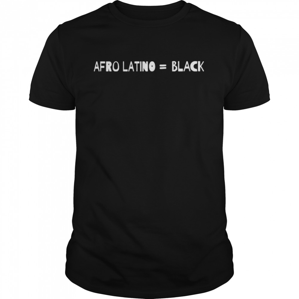 afro Latino Black shirt Classic Men's T-shirt