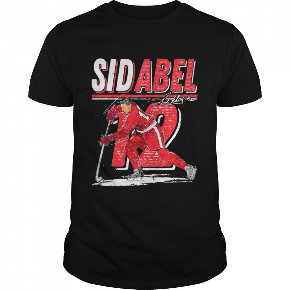 Sid Abel Detroit Dash signature shirt