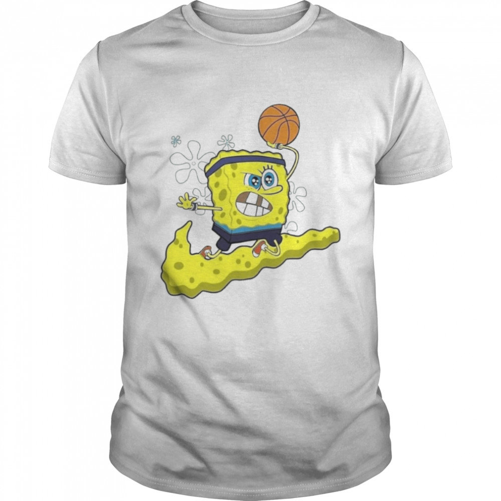 Spongebob Basketball Mix Nike Logo shirt - Kingteeshop