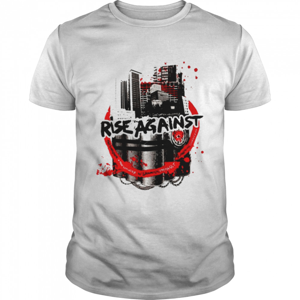 Band Punk Rock Rise Against shirt Classic Men's T-shirt