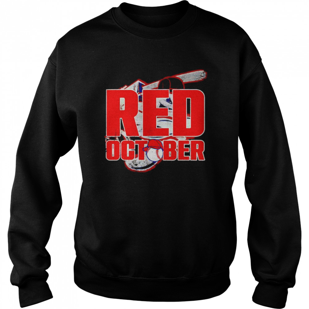  Vintage Red October Philly Philadelphia Baseball T