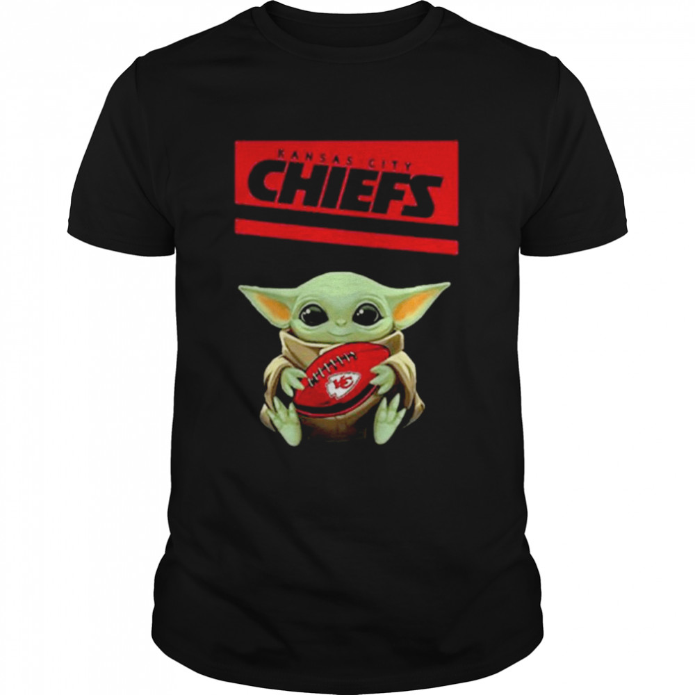 Baby Yoda Hug Kansas City Chiefs 2022 Shirt