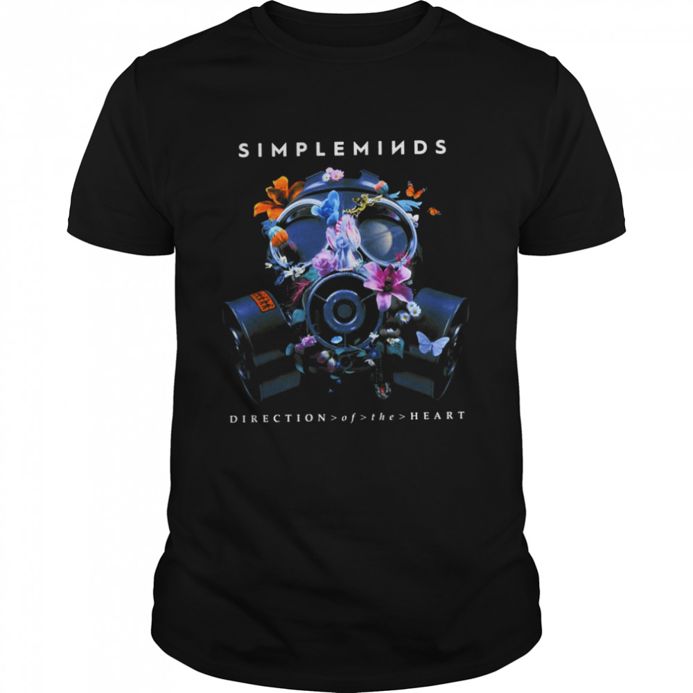 Gaz Mask Design Simple Minds Rock shirt