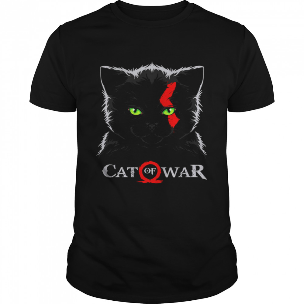 Meow Cat Of War God Of War Ragnarok shirt