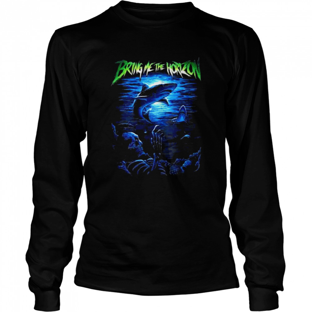 Shark In The Ocean Bring Me The Horizon shirt Long Sleeved T-shirt