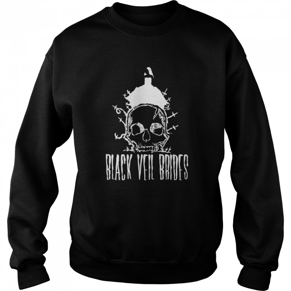 Skull Art Black Veil Brides Rock Band shirt Unisex Sweatshirt