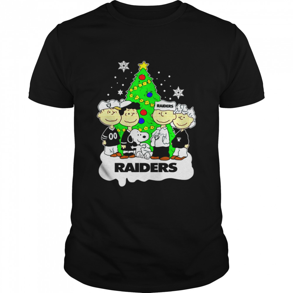 Snoopy The Peanuts Las Vegas Raiders Christmas 2022 shirt