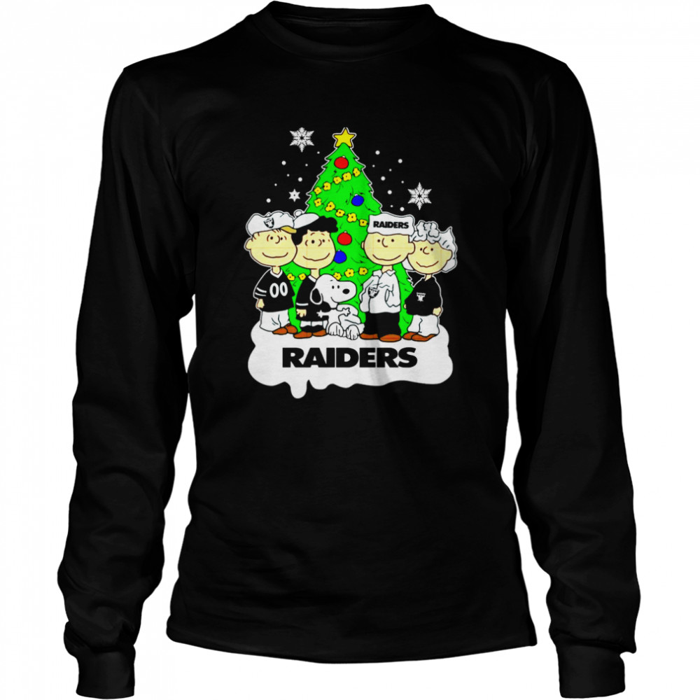 NFL Snoopy The Peanuts Las Vegas Raiders Christmas Shirt Gift Shirt -  YesItCustom