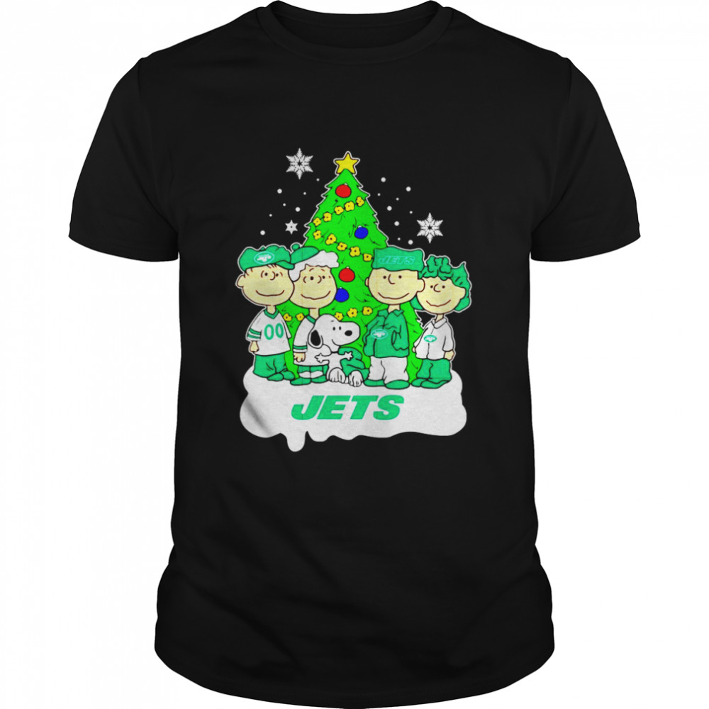 Snoopy The Peanuts New York Jets Christmas 2022 shirt