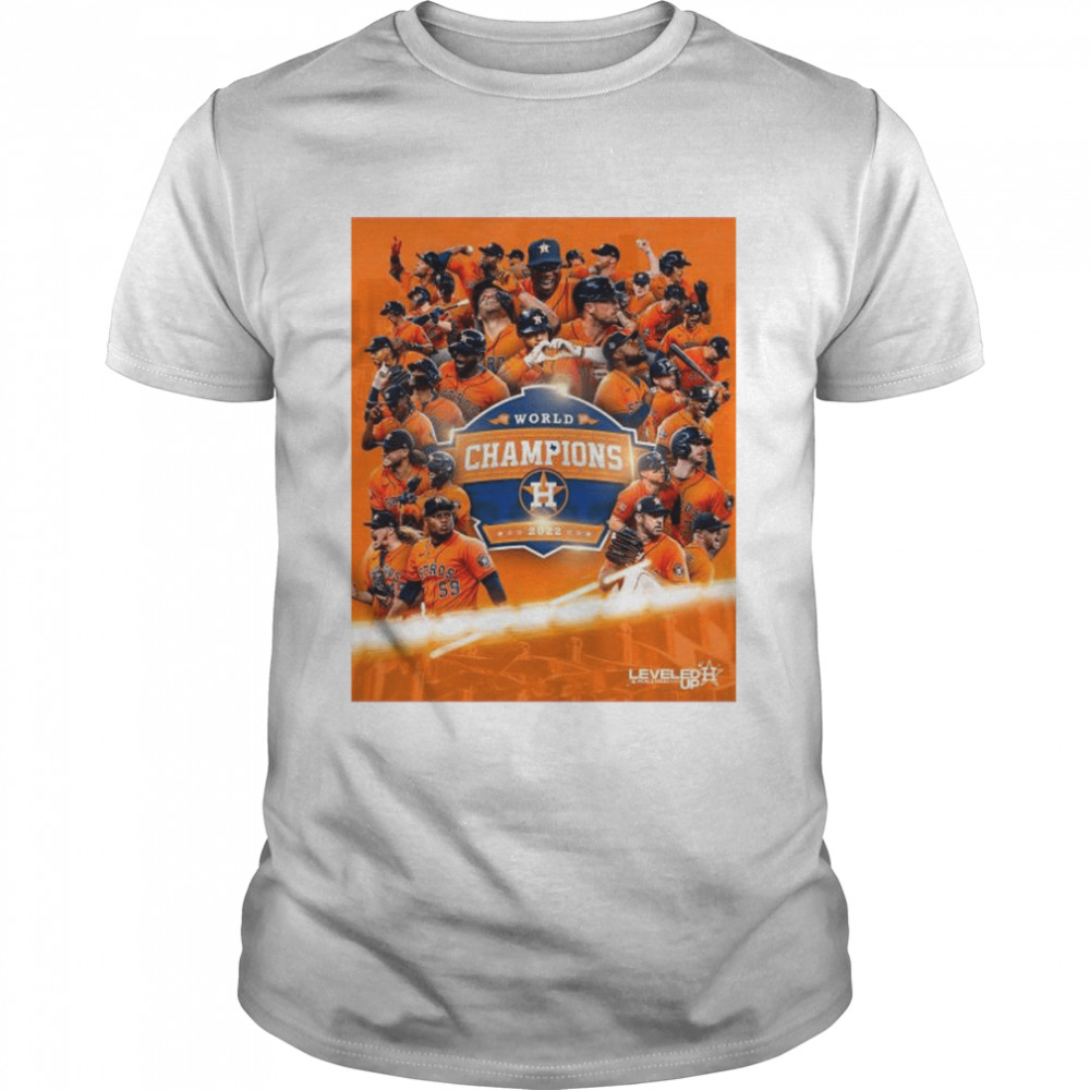 The Houston Astros are 2022 World Champions back to back shirt