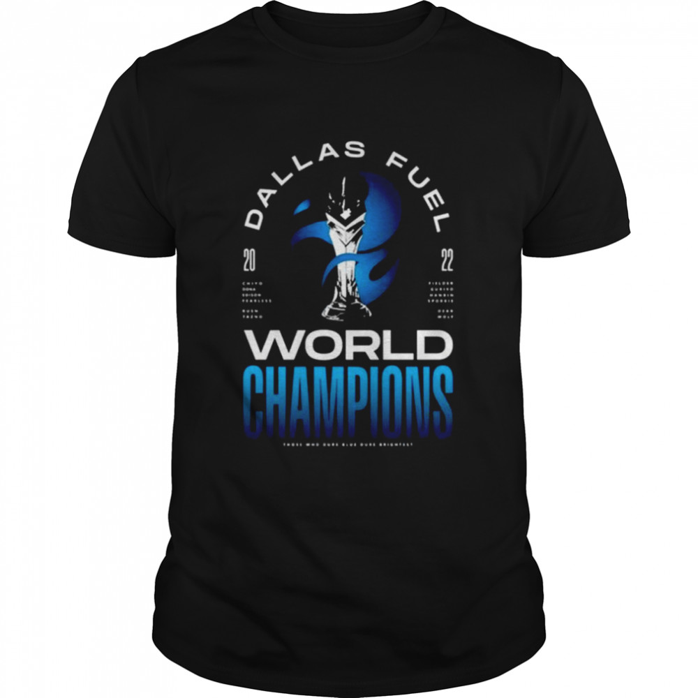 Dallas Fuel OWL 2022 Champions Tee shirt