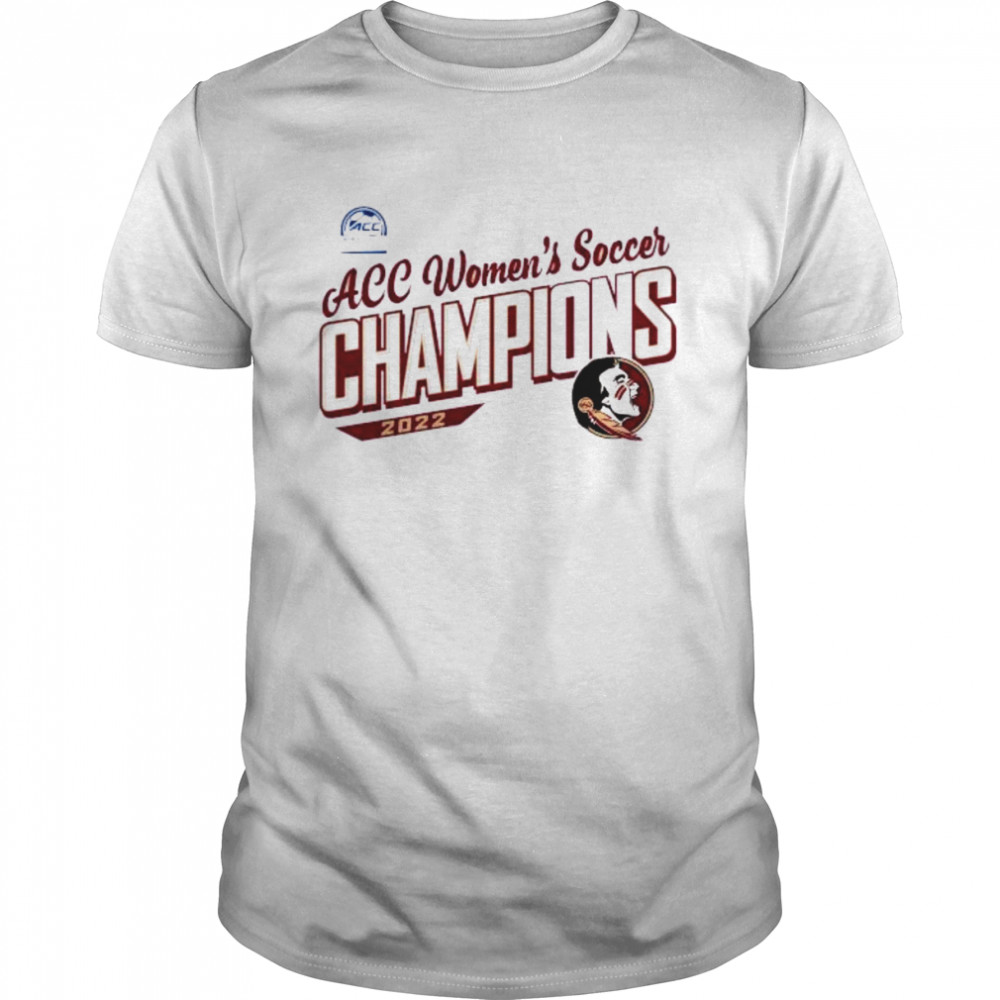 Florida State Seminoles 2022 ACC Women’s Soccer Conference Tournament Champions T-Shirt