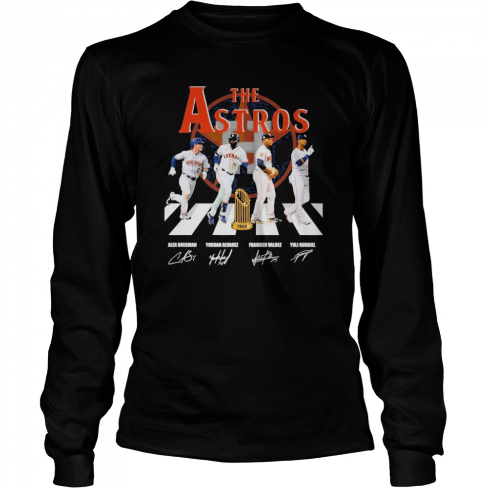 The Astros Houston Astros Abbey Road signatures shirt, hoodie, sweater,  longsleeve t-shirt