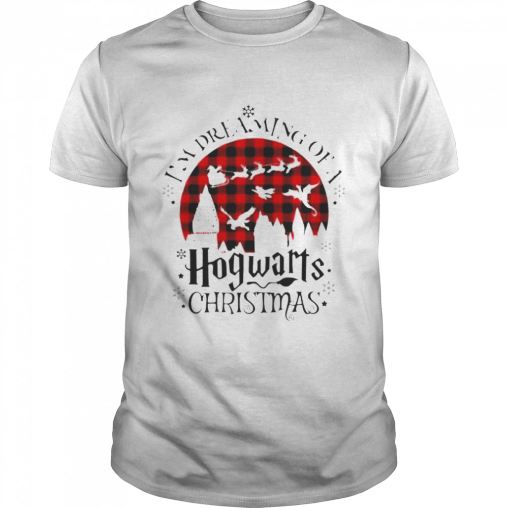 i’m a dreaming of a Hogwarts Christmas shirt