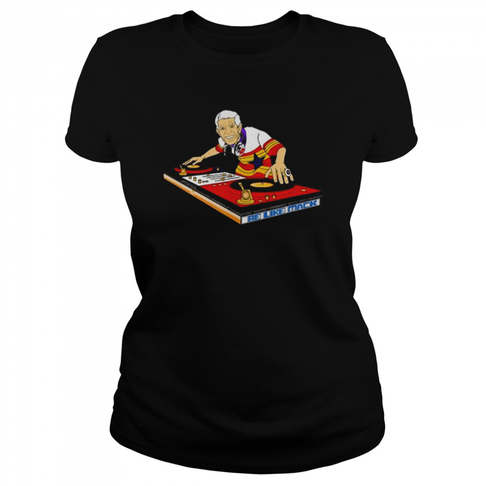 Mattress Mack Houston Sports DJ Spinning Records T-Shirt