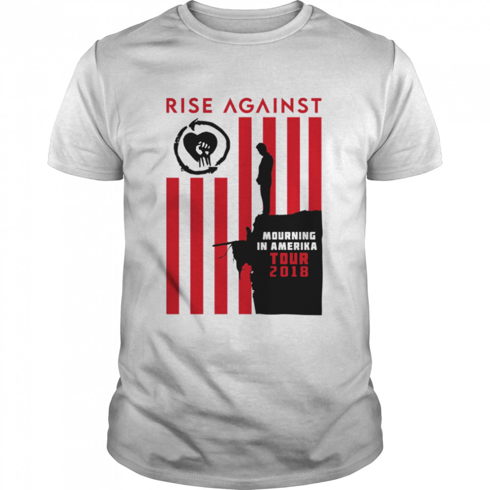 Mourning In America Tour 2018 Rise Against shirt