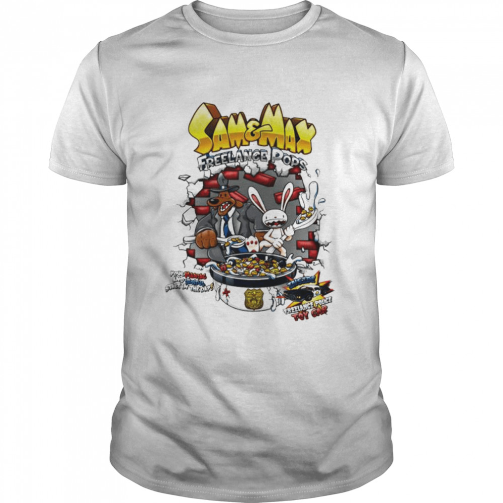 Sam & Max Freelance Pops shirt
