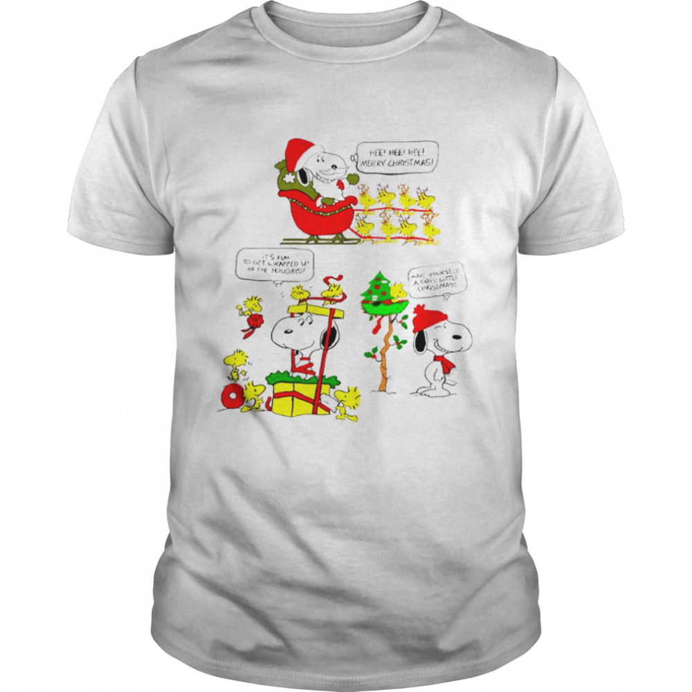 Snoopy Hee Hee Hee Mery Christmas 2022 shirt