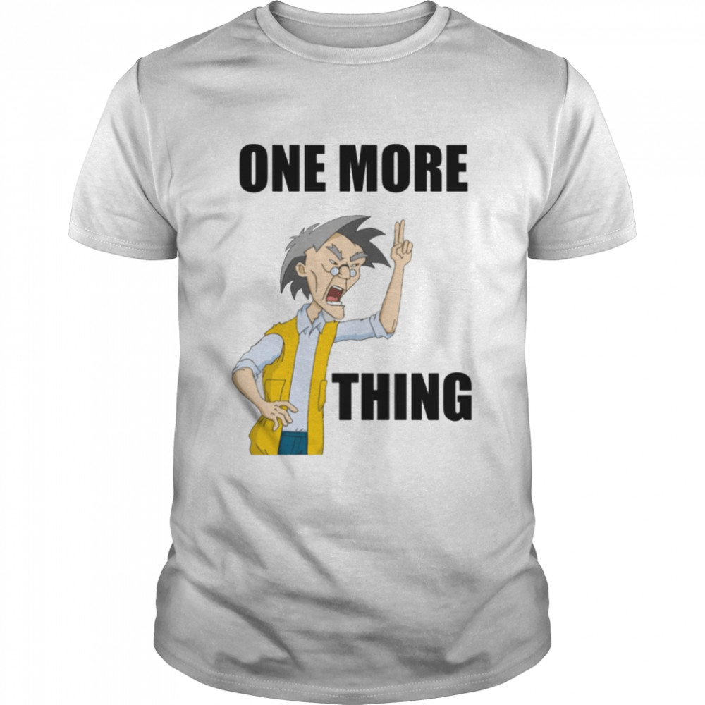 Uncle Chan One More Thing Jackie Chan Adventures shirt