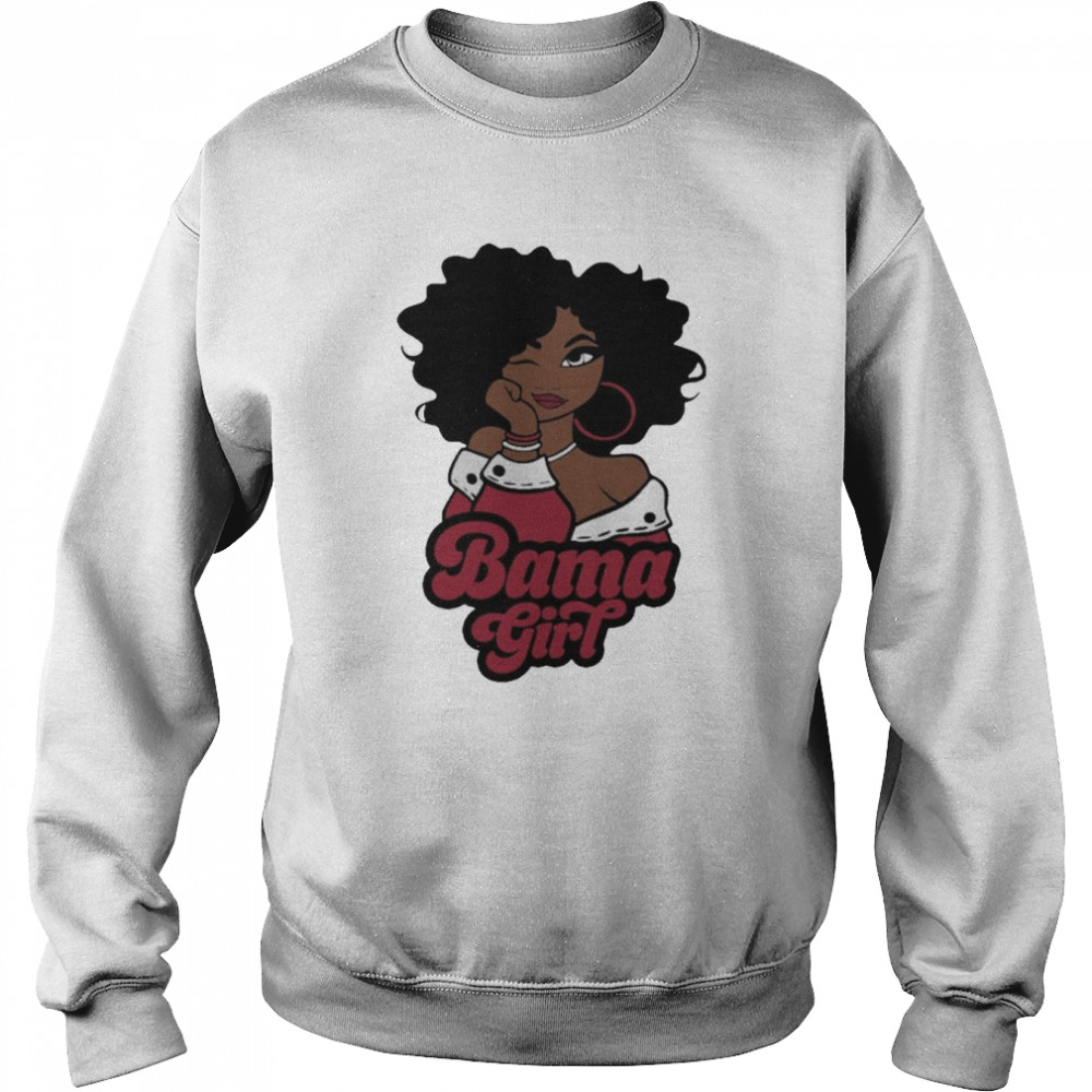 Dtkshirt.com - Bama Alabama Crimson Tide Football Black Girl 2022