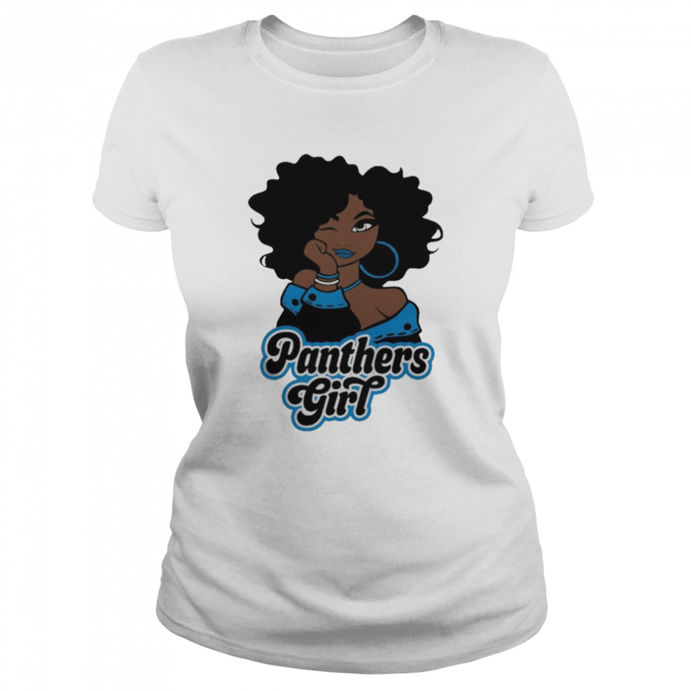 Carolina Panthers football Black Girl 2022 shirt - Kingteeshop