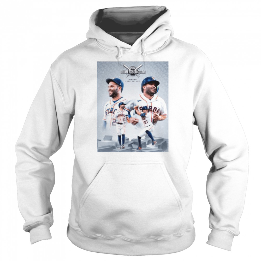 Houston Astros Jose Altuve winner silver slugger 2022 shirt, hoodie,  longsleeve tee, sweater