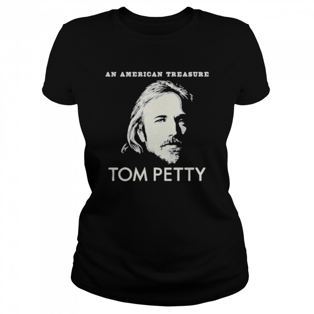 An American Treasure Tom Petty Logo shirt - Kingteeshop | T-Shirts
