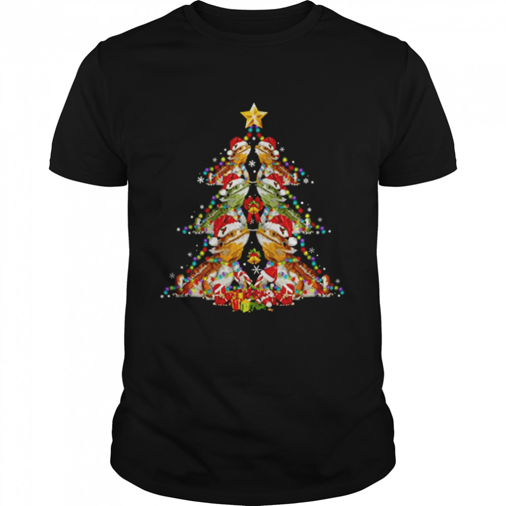 Bearded Dragon Christmas Tree Shirt