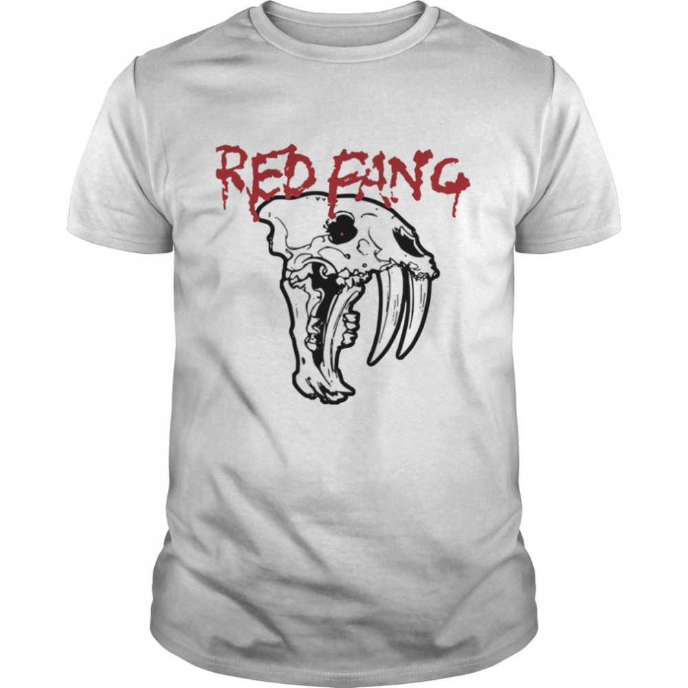 Iconic Skull Art Red Fang shirt