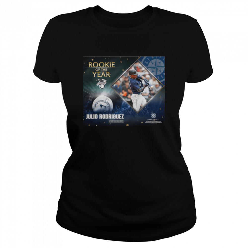 Julio Rodriguez Seattle Mariners Women's 2022 AL Rookie of the